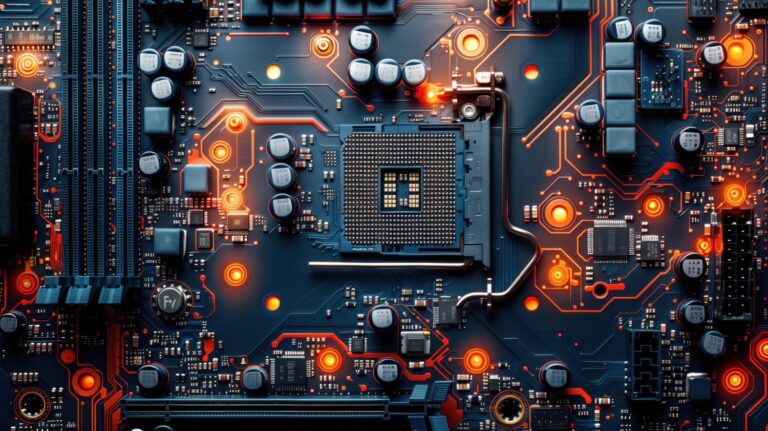 Circuit board background